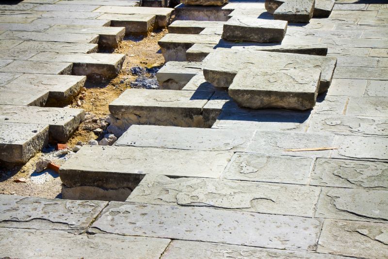 Damaged Flagstone Sections